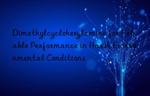 Dimethylcyclohexylamine for Reliable Performance in Harsh Environmental Conditions