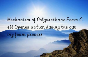 mechanism of polyurethane foam cell opener action during the curing foam process