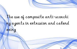 the use of composite anti-scorching agents in extrusion and calendering