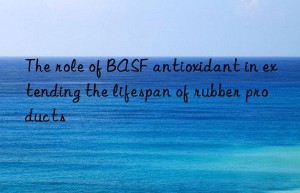 The role of BASF antioxidant in extending the lifespan of rubber products