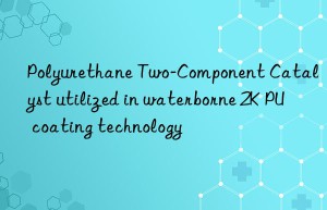 Polyurethane Two-Component Catalyst utilized in waterborne 2K PU coating technology