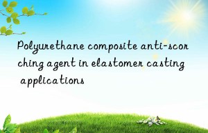 Polyurethane composite anti-scorching agent in elastomer casting applications