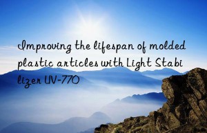 improving the lifespan of molded plastic articles with light stabilizer uv-770
