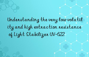 understanding the very low volatility and high extraction resistance of light stabilizer uv-622