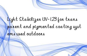 light stabilizer uv-123 for transparent and pigmented coating systems used outdoors