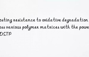 Boosting resistance to oxidative degradation across various polymer matrices with the power of DSTP