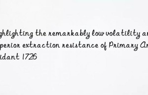 Highlighting the remarkably low volatility and superior extraction resistance of Primary Antioxidant 1726
