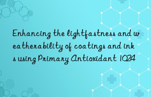 enhancing the lightfastness and weatherability of coatings and inks using primary antioxidant 1024