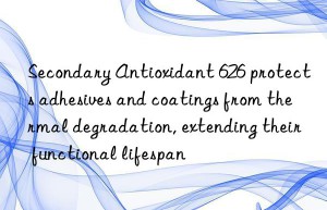 Secondary Antioxidant 626 protects adhesives and coatings from thermal degradation, extending their functional lifespan