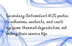 Secondary Antioxidant 412S protects adhesives, sealants, and coatings from thermal degradation, extending their service life