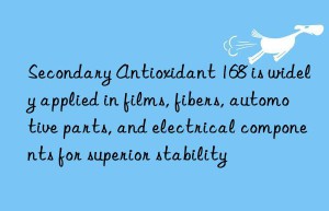 Secondary Antioxidant 168 is widely applied in films, fibers, automotive parts, and electrical components for superior stability