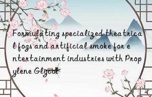 Formulating specialized theatrical fogs and artificial smoke for entertainment industries with Propylene Glycol