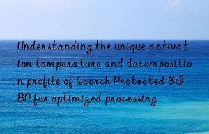 Understanding the unique activation temperature and decomposition profile of Scorch Protected BIBP for optimized processing