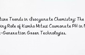 future trends in isocyanate chemistry: the evolving role of  cosmonate ph in next-generation green technologies.