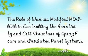 the role of  modified mdi-8018 in controlling the reactivity and cell structure of spray foam and insulated panel systems.