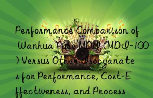 performance comparison of  pure mdi (mdi-100) versus other isocyanates for performance, cost-effectiveness, and processing latitude.