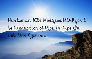 1051 modified mdi for the production of pipe-in-pipe insulation systems