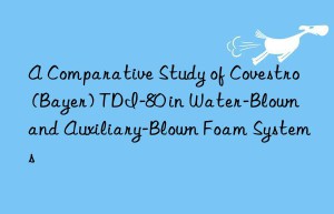 a comparative study of  (bayer) tdi-80 in water-blown and auxiliary-blown foam systems