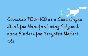 tdi-100 as a core ingredient for manufacturing polyurethane binders for recycled materials
