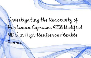 investigating the reactivity of  suprasec 9258 modified mdi in high-resilience flexible foams