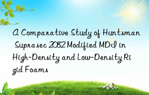 a comparative study of  suprasec 2082 modified mdi in high-density and low-density rigid foams