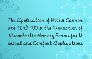 the application of mitsui cosmonate tdi-100 in the production of viscoelastic memory foams for medical and comfort applications