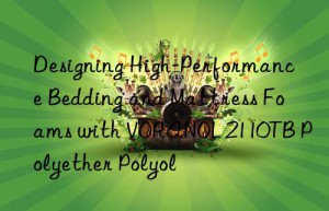 designing high-performance bedding and mattress foams with voranol 2110tb polyether polyol