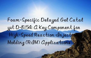 foam-specific delayed gel catalyst d-8154: a key component for high-speed reaction injection molding (rim) applications