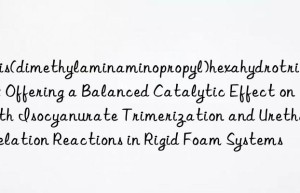 Tris(dimethylaminaminopropyl)hexahydrotriazine: Offering a Balanced Catalytic Effect on Both Isocyanurate Trimerization and Urethane Gelation Reactions in Rigid Foam Systems