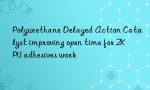 Polyurethane Delayed Action Catalyst improving open time for 2K PU adhesives work