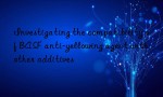 Investigating the compatibility of BASF anti-yellowing agent with other additives