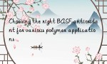 Choosing the right BASF antioxidant for various polymer applications