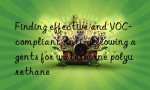 Finding effective and VOC-compliant anti-yellowing agents for waterborne polyurethane