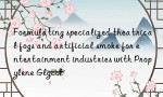Formulating specialized theatrical fogs and artificial smoke for entertainment industries with Propylene Glycol
