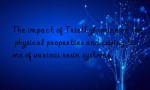 The impact of Triethylamine on the physical properties and curing time of various resin systems