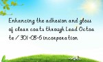 Enhancing the adhesion and gloss of clear coats through Lead Octoate / 301-08-6 incorporation