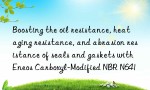 Boosting the oil resistance, heat aging resistance, and abrasion resistance of seals and gaskets with Eneos Carboxyl-Modified NBR N641