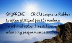 SKYPRENE® CR Chloroprene Rubber is often utilized for its moderate oil and solvent resistance, balancing performance and cost