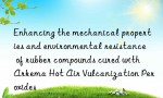 Enhancing the mechanical properties and environmental resistance of rubber compounds cured with Arkema Hot Air Vulcanization Peroxides
