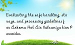 Evaluating the safe handling, storage, and processing guidelines for Arkema Hot Air Vulcanization Peroxides