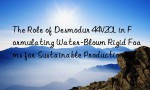 The Role of Desmodur 44V20L in Formulating Water-Blown Rigid Foams for Sustainable Production.