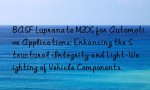 BASF Lupranate M20S for Automotive Applications: Enhancing the Structural Integrity and Light-Weighting of Vehicle Components.