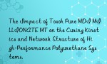 The Impact of Tosoh Pure MDI MILLIONATE MT on the Curing Kinetics and Network Structure of High-Performance Polyurethane Systems.