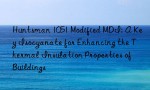 Huntsman 1051 Modified MDI: A Key Isocyanate for Enhancing the Thermal Insulation Properties of Buildings