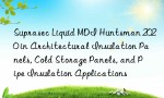 Suprasec Liquid MDI Huntsman 2020 in Architectural Insulation Panels, Cold Storage Panels, and Pipe Insulation Applications