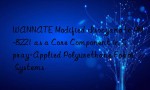 WANNATE Modified Isocyanate PM-8221 as a Core Component in Spray-Applied Polyurethane Foam Systems