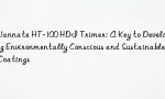 Wannate HT-100 HDI Trimer: A Key to Developing Environmentally Conscious and Sustainable Coatings