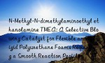 N-Methyl-N-dimethylaminoethyl ethanolamine TMEA: A Selective Blowing Catalyst for Flexible and Rigid Polyurethane Foams Requiring a Smooth Reaction Profile