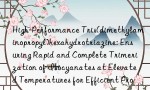 High-Performance Tris(dimethylaminopropyl)hexahydrotriazine: Ensuring Rapid and Complete Trimerization of Isocyanates at Elevated Temperatures for Efficient Processing