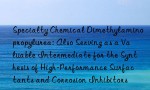 Specialty Chemical Dimethylaminopropylurea: Also Serving as a Valuable Intermediate for the Synthesis of High-Performance Surfactants and Corrosion Inhibitors